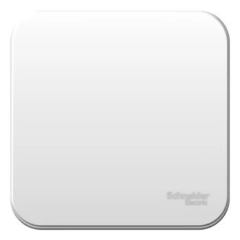 Выключатель 1-клавишный, 10А, монтажная пластина, Белый, серия Blanca, Schneider Electric
